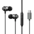 Joyroom JR-EC06 Type C Wired Metal Earphones (Black/Silver/Dark Grey)